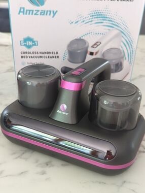 Amzany Cordless Handheld Bed Vacuum Cleaner